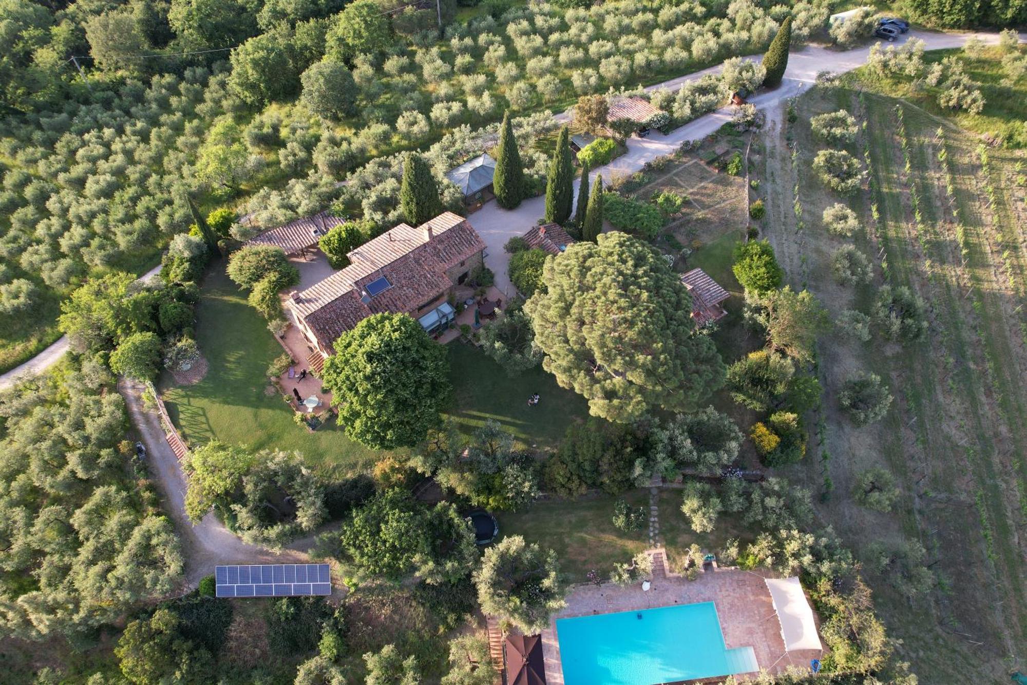 Villa Fontanaro Farm And Culinary School à Paciano Extérieur photo